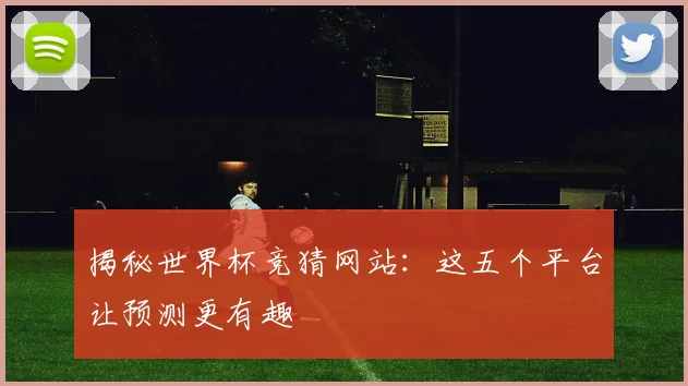 揭秘世界杯竞猜网站：这五个平台让预测更有趣