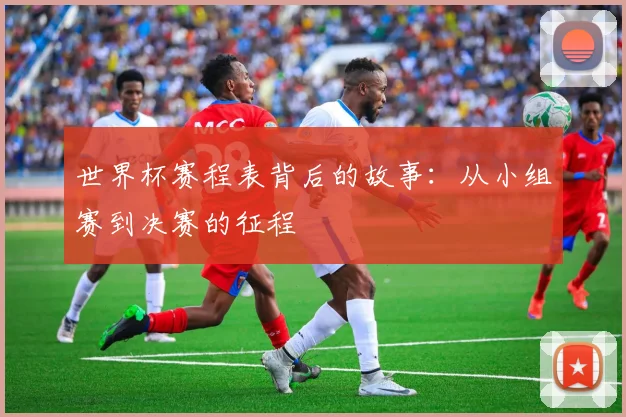 世界杯赛程表背后的故事：从小组赛到决赛的征程