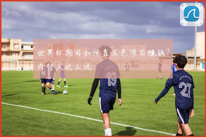 世界杯期间如何靠灰色项目赚钱？内行人这么说