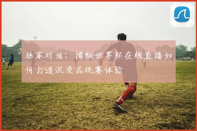 独家对话：揭秘世界杯在线直播如何打造沉浸式观赛体验
